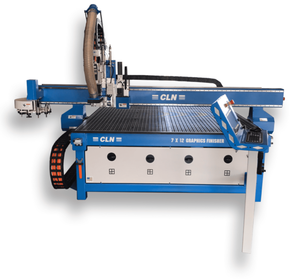 CNC Router Table Graphics Finisher